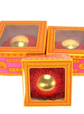 批 发红花球金镜红花球 挂饰大红花球 旺财喜气 家居风水用品