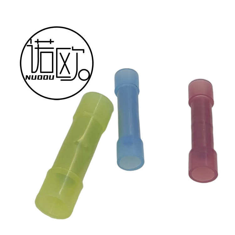 中间尼龙预绝缘接线端子BNFY接头镀锡冷压裸端头耳铜鼻子线耳线鼻,淘宝优惠券,粉丝福利购,淘宝优惠卷