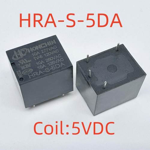 全新原装 4脚 10A 继电器 HRA-S-12DA/24DA/5DAT/5DA/9DA T73A - 图1