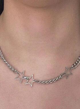 ins亚文化五角星星星元素项链