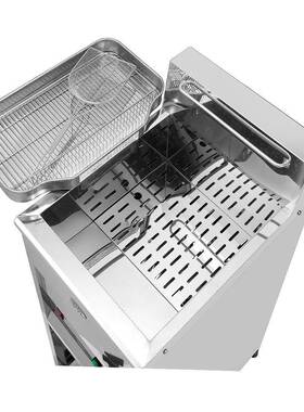 electricfryer单缸30L商用炸炉台式炸鸡电炸炉炸鸡翅油炸炉380V