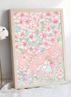 拼图相框420×297木质平图适合纸居良品500片实木保护框可挂墙
