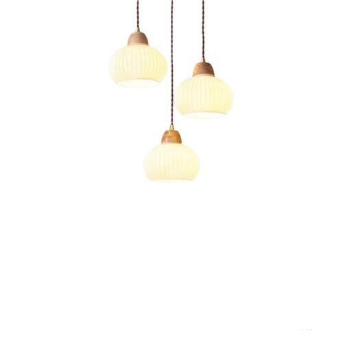 木艺餐吊灯客厅约创意餐桌吧台走543吊廊过道简民宿灯厅卧室床头 - 图3