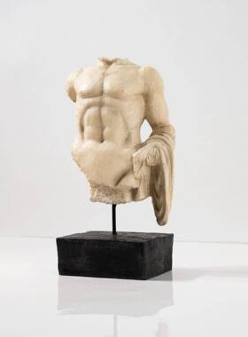 美式头仿半身人像像树脂摆件客古厅家居电视柜玄AJB摆关酒柜装饰