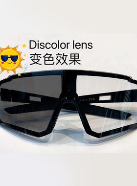 shades太阳镜一体感光太阳眼镜