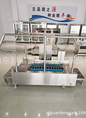 不锈钢洗水鞋机洗水靴机效深度清洁通道式洗靴机鞋底清洗机