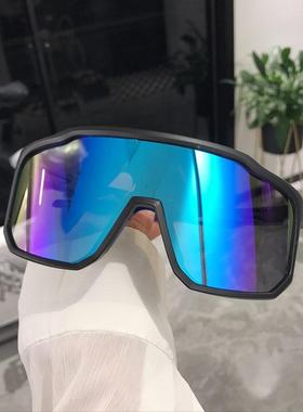 太阳镜复古黑色骑行防风太阳眼镜