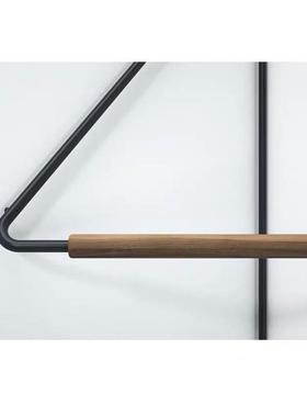 高级款简约墙角挂衣架衣服架转角衣帽架墙角衣架装饰拐角壁挂衣架