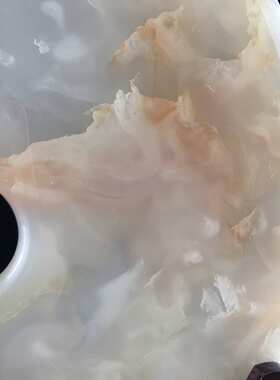 红花冰平安扣玉石摆件家用客厅中式乔迁新居天然工艺品BZHAO宝兆