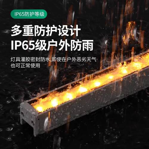 ld线灯户外1w灯条七彩防水别e墅轮廓灯24V亮XTD-01化2楼体酒条店 - 图1