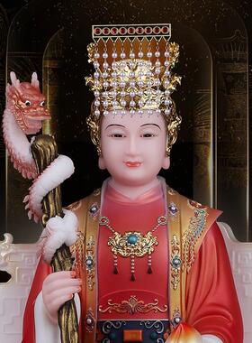 玉皇大帝王母娘娘汉白玉新款玉帝王母神像西王母天宫王母家用摆件