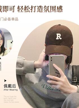 化疗帽子女款2026新款女棒球鸭舌帽短直发夏天光头化疗可戴新款假