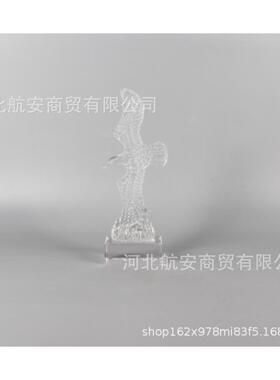 现代简约创意水晶工艺品样板房售楼处桌面水晶摆件工艺品饰品软装