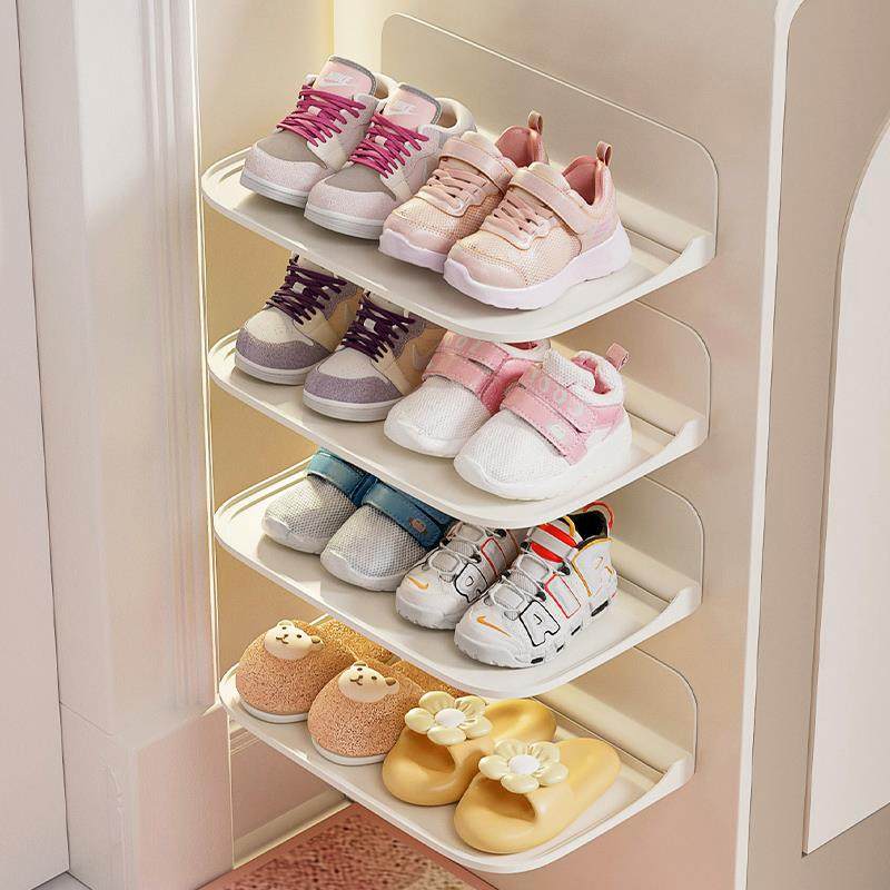 儿童鞋架收纳神器省空间可折叠宝宝鞋架家用壁挂童鞋整理简易鞋盒,淘宝优惠券,粉丝福利购,淘宝优惠卷