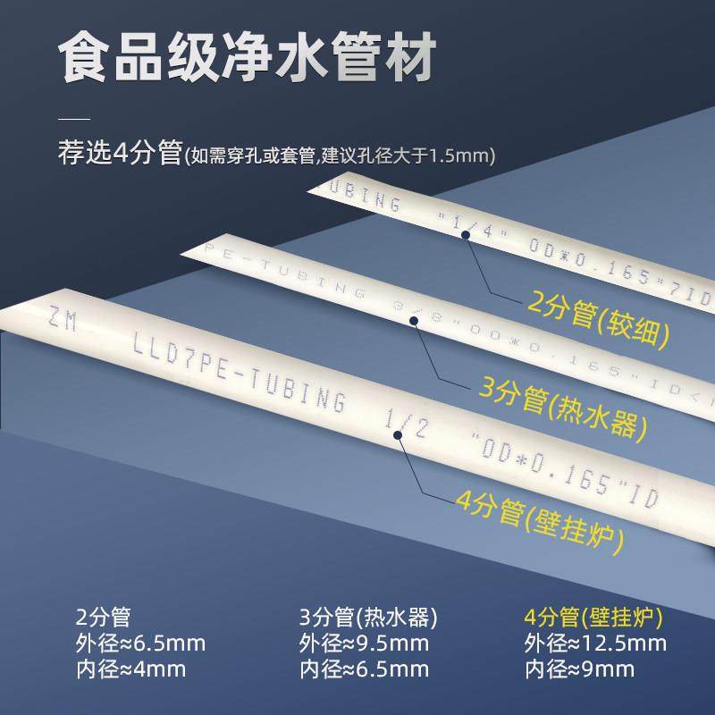 冷凝壁挂炉锅炉锅炉暖炉热水器冷凝排水管放水管导流管下水管PE管,淘宝优惠券,粉丝福利购,淘宝优惠卷