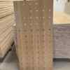 Solid wood hole board custom storage rack wall storage rack entrance decorative hanging rack partition display rack storage rack
