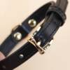 Pet dog collar leather puppy cat special French Dou Teddy small and medium-sized dog collar cute cat collar
