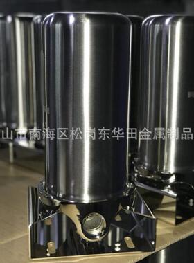 跨境热销10寸大胖子不锈钢滤瓶家用净水器不锈钢单级过滤器净水器
