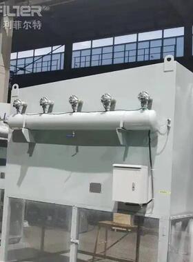 化纤厂送风系统自洁式空气过滤器 35000立方每小时机电一体化控制