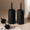 Toilet brush household toilet brush set plastic cleaning brush toilet brush with base toilet brush toilet brush brush
