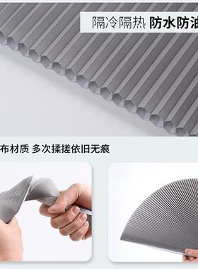 免打孔平移门折叠推拉门隔断无轨蜂巢卫生间浴室厕所卧室隐形滑门
