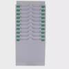 Card box fixed attendance rack combined plastic card bag management card rack punch card slot employee
