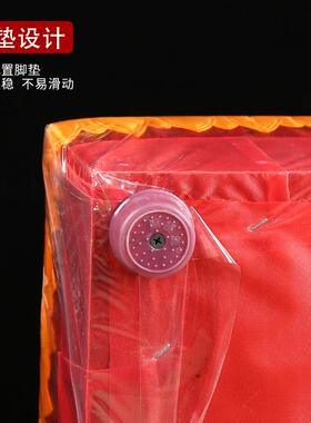 实木拜垫跪家垫用001实木蒲拜垫加厚拜凳花缎莲面打坐禅修磕头团