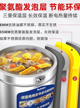 诺蔻煮面桶商用煮面炉电热大容量下面机汤面锅粉炉高汤熬汤煮粥