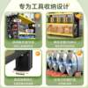Tool rack tool cabinet shelf perforated plate storage rack for multi-layer hardware tool storage rack auto repair combination cabinet