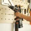 Wooden hole board custom-made tools wall home storage entrance entrance hole board Nordic wall shelf