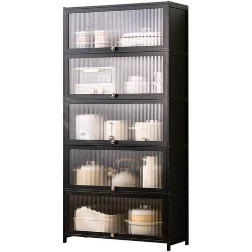 房置物架整理BUM架调料架子用收纳架厨房品家用置物架餐边厨柜橱 - 图2