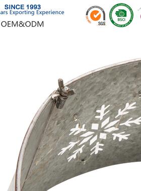 仿古心树领诞NP044-01树底座领空圣心金属树座底套空金属