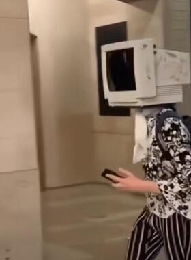 老旧键盘电脑复古摆设仅装饰老电脑复古怀旧餐厅道具怀旧展厅电子