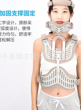 新款直销供应轻便型头颈胸固定康复器头颈胸支具 颈部术后固定支
