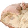 Winter plus velvet milk coral velvet four-piece set double-sided velvet duvet cover sheets thickened winter bedding three-piece set