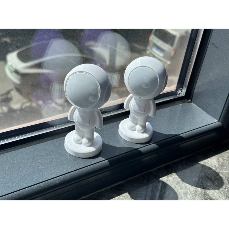 在摆件电视柜太空人传感器支架书柜隐藏咪床头柜小人支架 - 图1