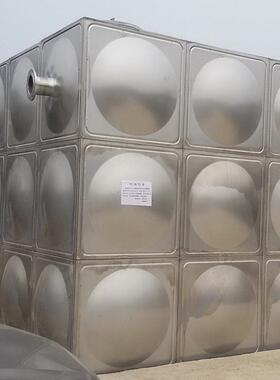 厂家供应304不锈钢水箱保温水塔储水罐楼顶大容量储水式蓄水池