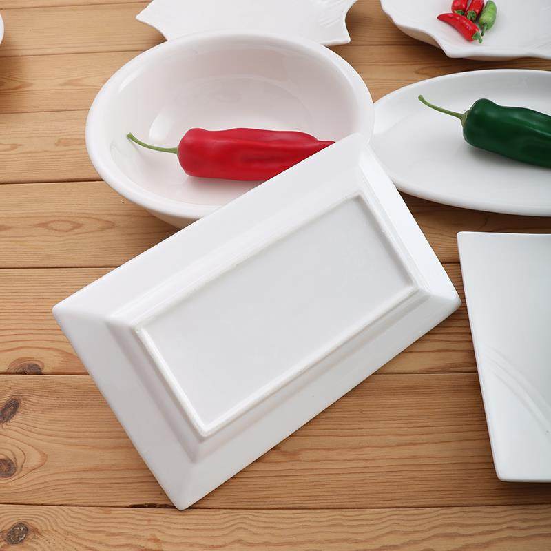 异形盘子菜盘商用家用不规则白色陶瓷餐盘酒店餐具饭店专用凉菜盘,淘宝优惠券,粉丝福利购,淘宝优惠卷