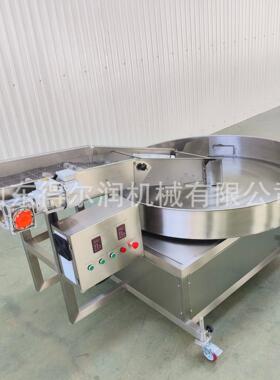 全自动蛋糕裹粉机 油炸食品上浆上粉机 隧道式上撒下粘 粘粉均匀