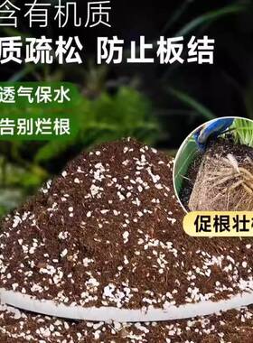 种菜种花的营养土养花土通用型家用盆栽土花卉有机泥炭土壤种植土