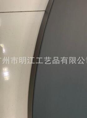 简约现代铁艺直边圆盘酒店餐桌摆花新中式微景观托盘仿真花造景盘