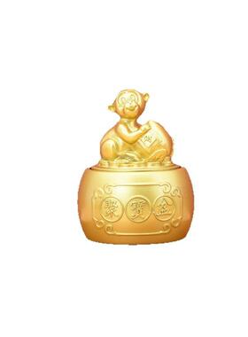 十二生肖转转聚宝盆摆件客厅酒柜办公室装饰品摆设店铺开业礼品