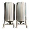 Stainless steel storage tank vertical horizontal wine storage tank oil tank white steel sealed fermentation tank food machine commercial