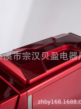 触摸式台式软饮料便携式红色冰淇淋制作机220伏冰淇淋机