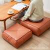 Japanese-style thickened futon leather tatami bay window seat cushion square seat pier on the ground home meditation lazy seat cushion