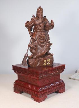 花梨木莲花底座实木长方金刚底座佛像菩萨观音关公财神摆件加高台