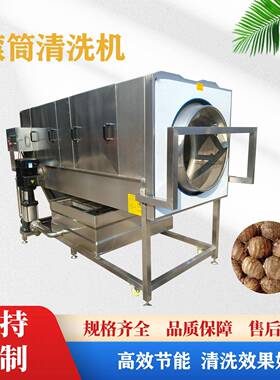 工厂直销滚筒清洗机工业用洗花生薯类中药材多功能商用清洁设备