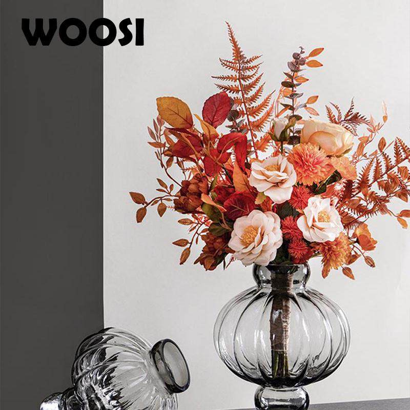 中古风新中式复古装饰品艺术软装高级感餐厅玄关客厅插花花瓶摆件,淘宝优惠券,粉丝福利购,淘宝优惠卷