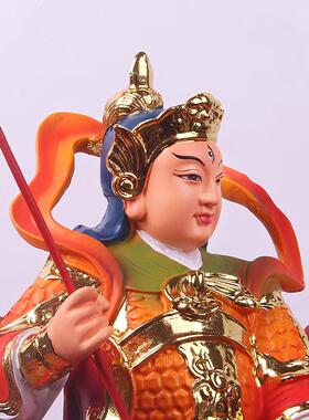 慈缘阁树脂二郎神杨戬神像家用供奉摆件二郎真君哮天犬天神将军