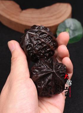厂家直销 越南天然沉香木核桃保健球 沉香木摆件工艺品手把件